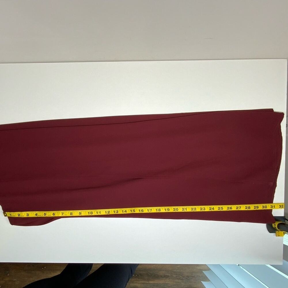 NWOT | B.O.G Collection | Sleeveless Jumpsuit | Burgundy | Small?? - Picture 12 of 13